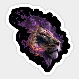 lions head Sticker